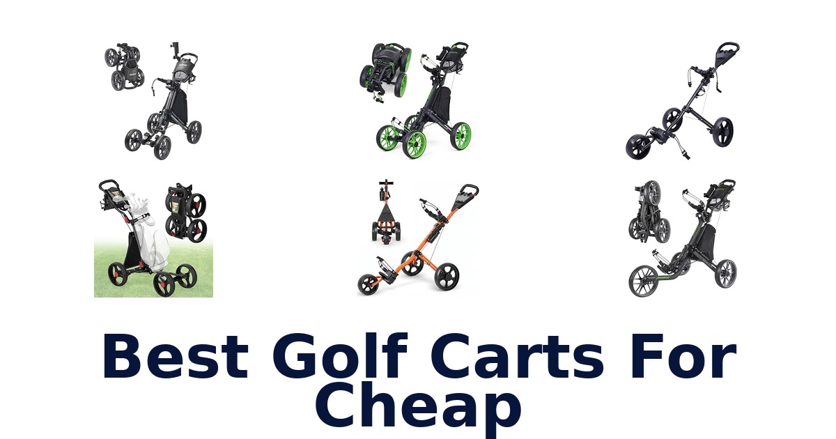 Best Golf Carts For Cheap