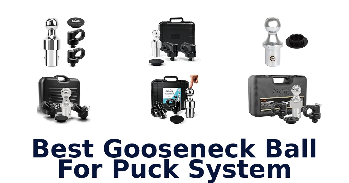 Best Gooseneck Ball For Puck System