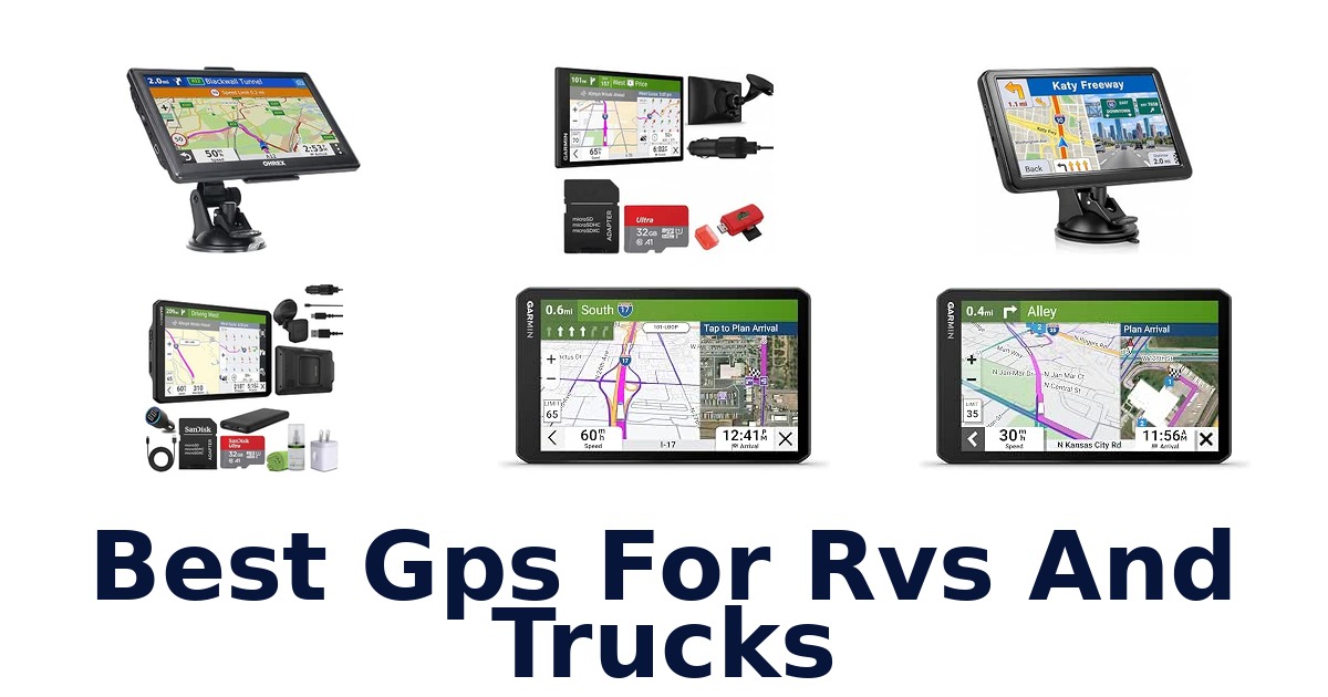 Best Gps For Rvs And Trucks