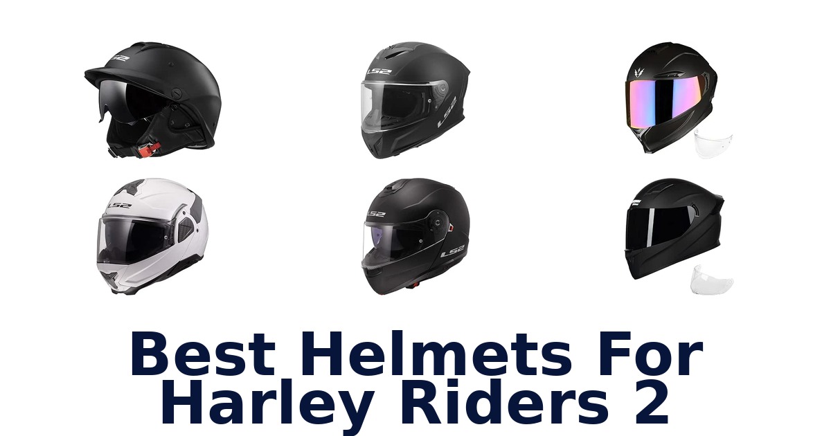 Best Helmets For Harley Riders 2