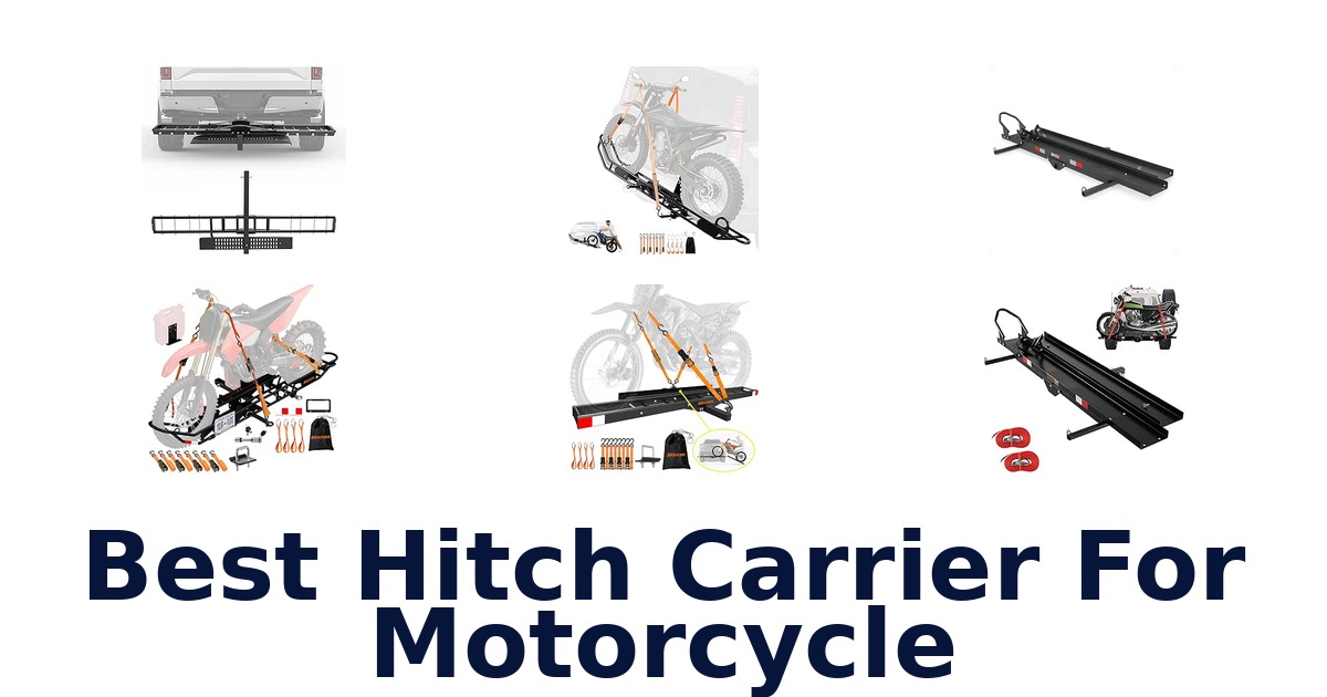 Best Hitch Carrier For Motorcycle