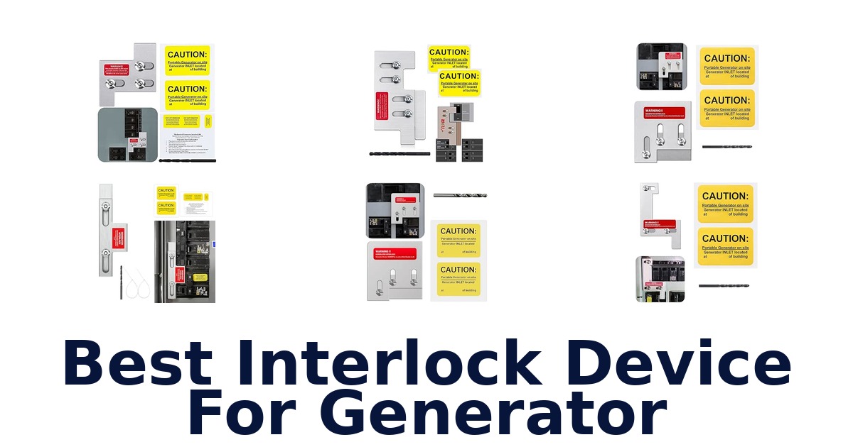 Best Interlock Device For Generator