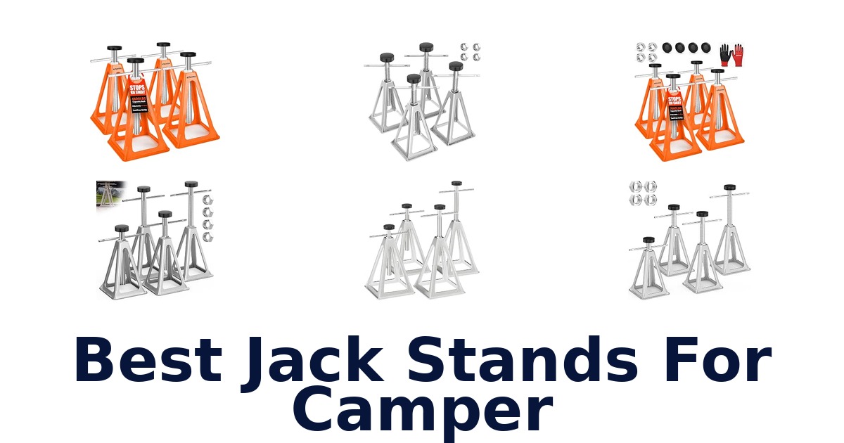 Best Jack Stands For Camper