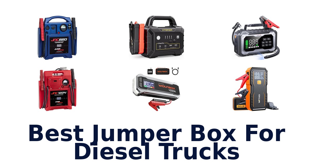 Best Jumper Box For Diesel Trucks