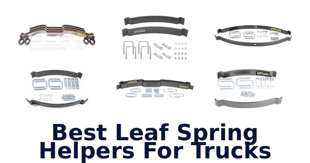 Best Leaf Spring Helpers For Trucks
