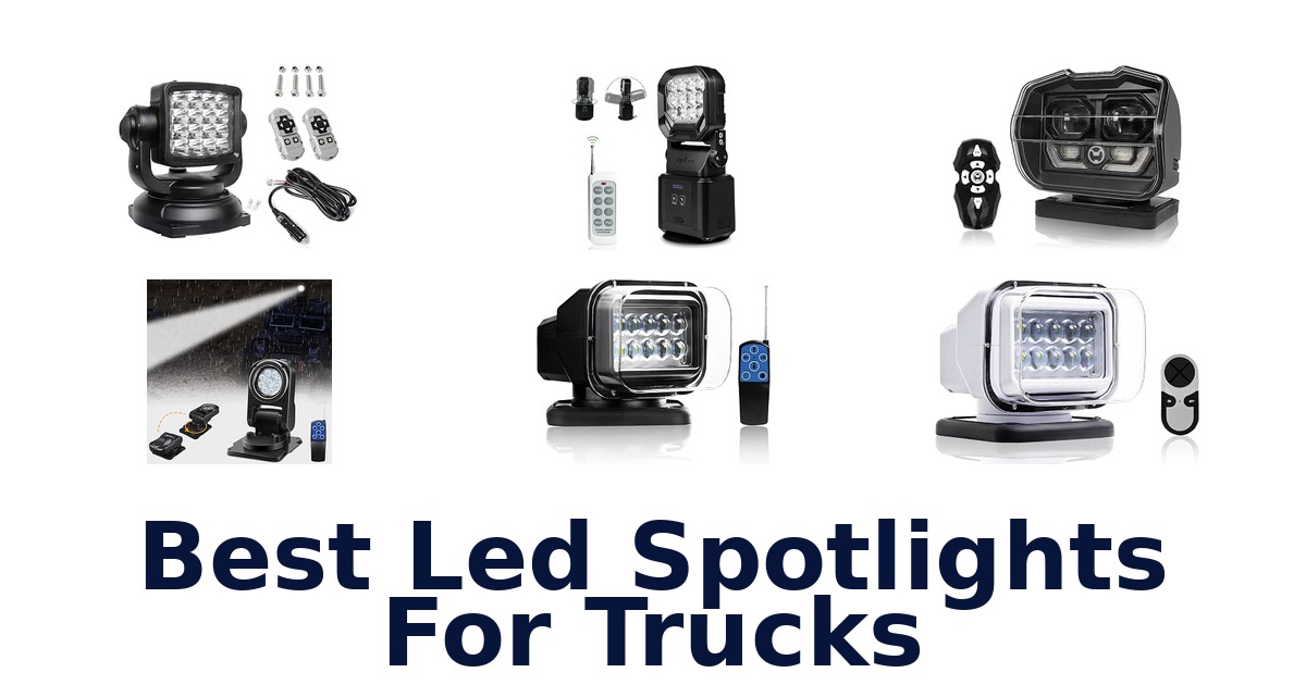 Best Led Spotlights For Trucks