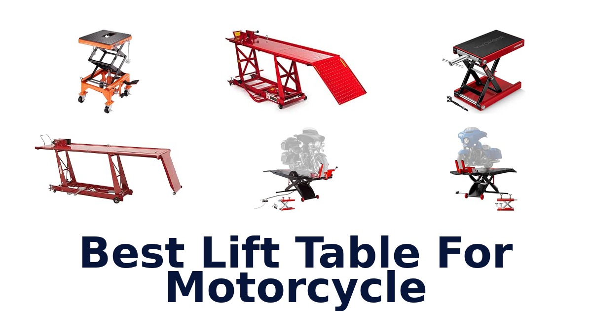 Best Lift Table For Motorcycle