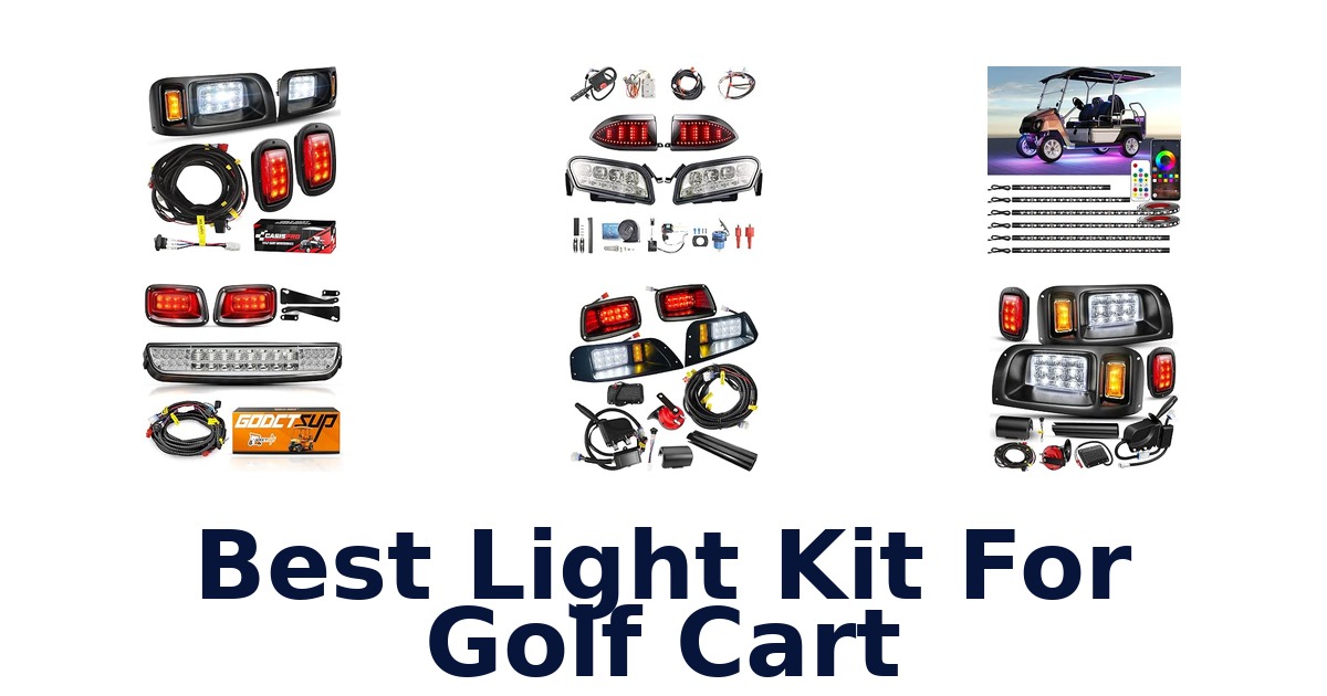 Best Light Kit For Golf Cart
