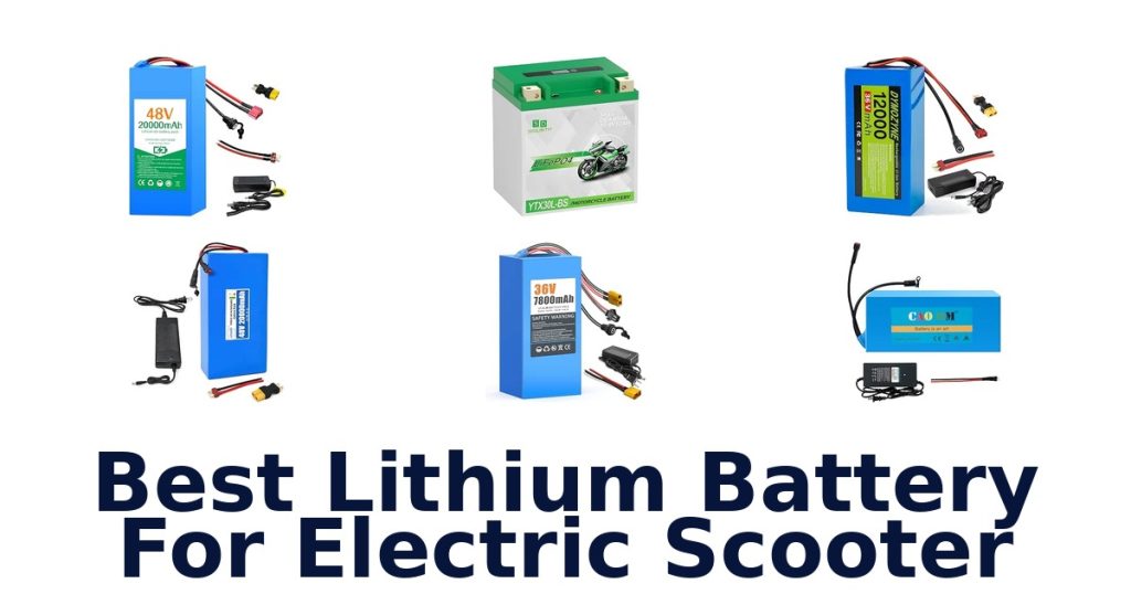 Best Lithium Battery For Electric Scooter
