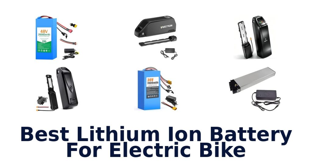 Best Lithium Ion Battery For Electric Bike