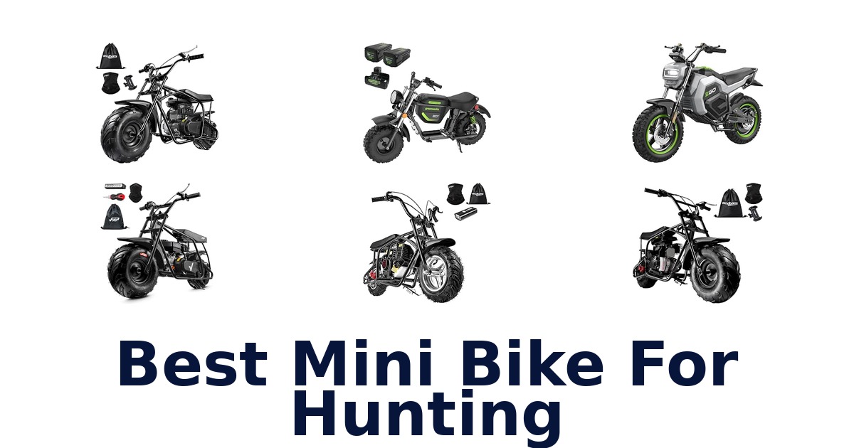Best Mini Bike For Hunting
