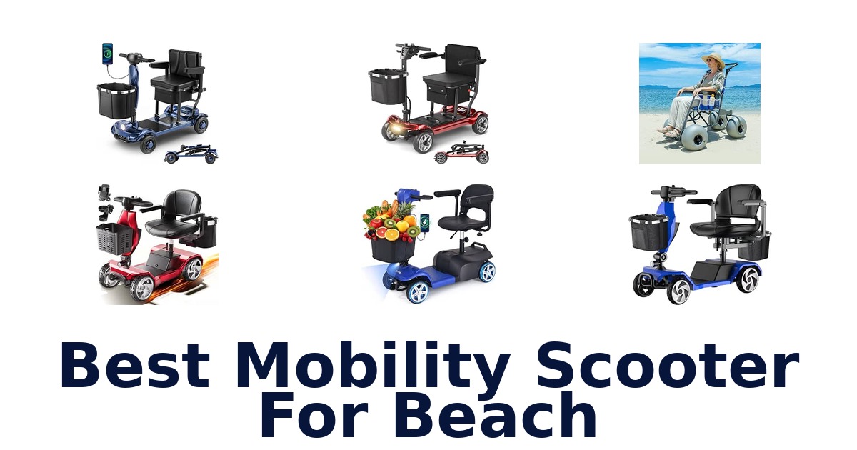 Best Mobility Scooter For Beach