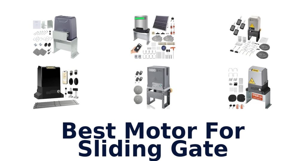Best Motor For Sliding Gate