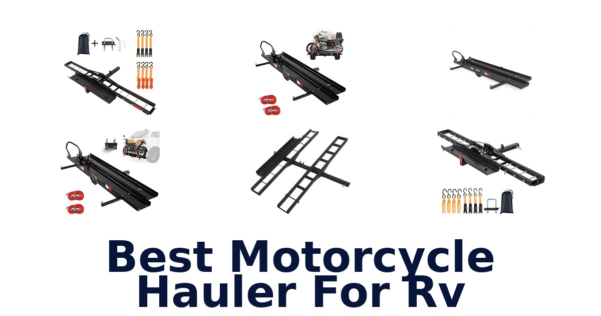 Best Motorcycle Hauler For RV