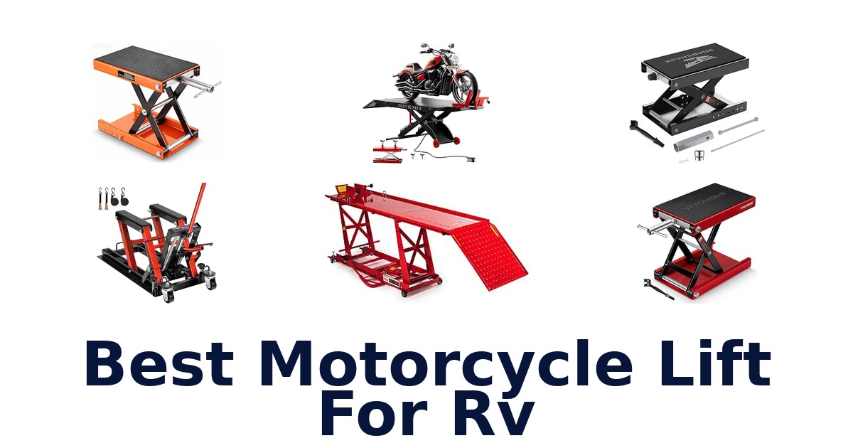 Best Motorcycle Lift For RV