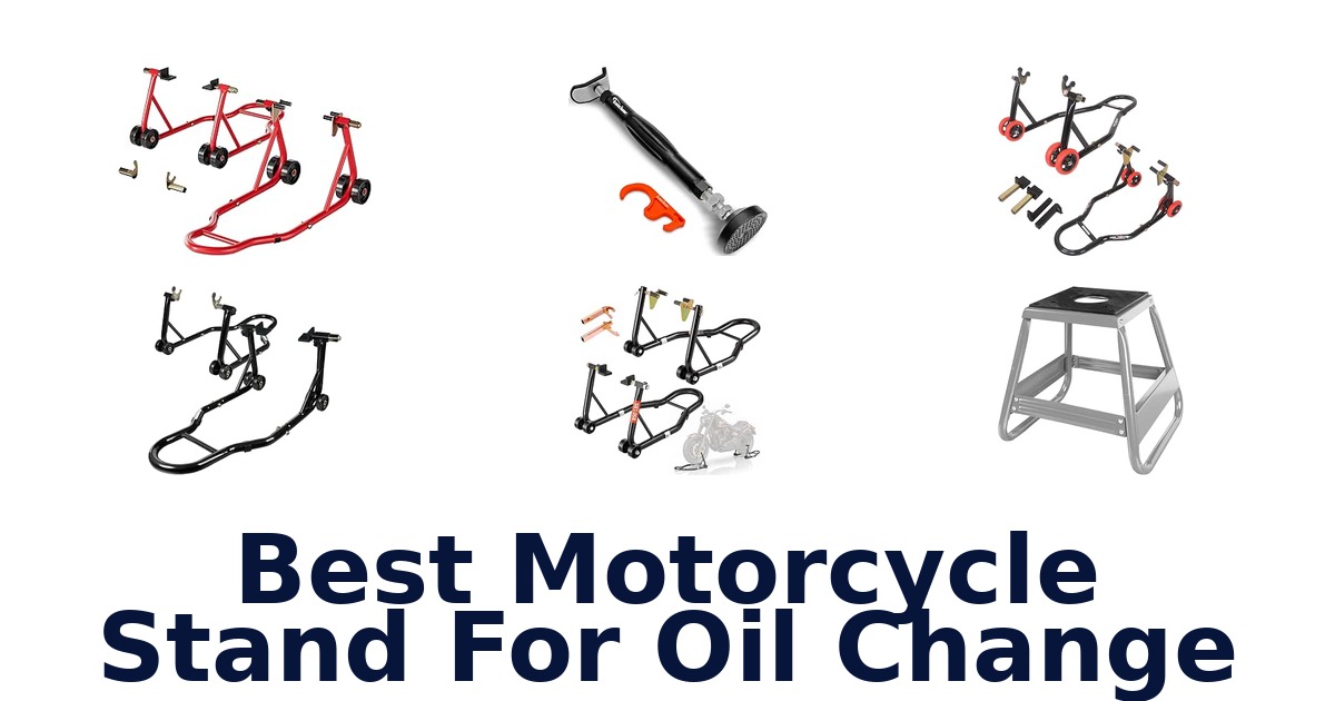 Best Motorcycle Stand For Oil Change