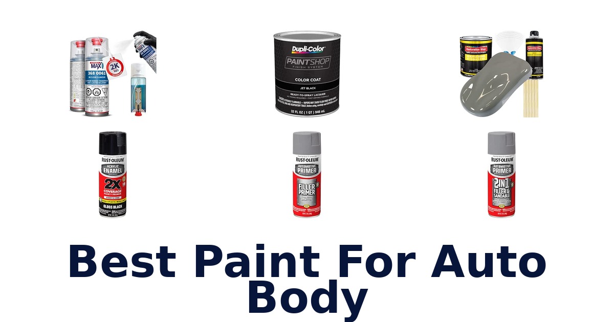 Best Paint For Auto Body