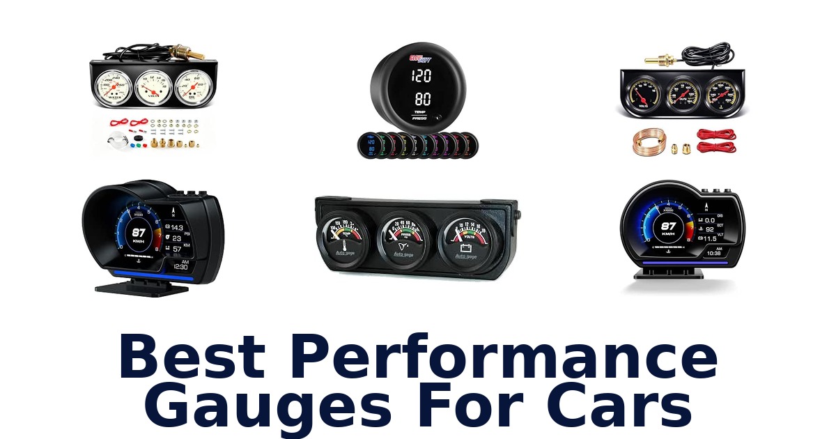 Best Performance Gauges For Cars