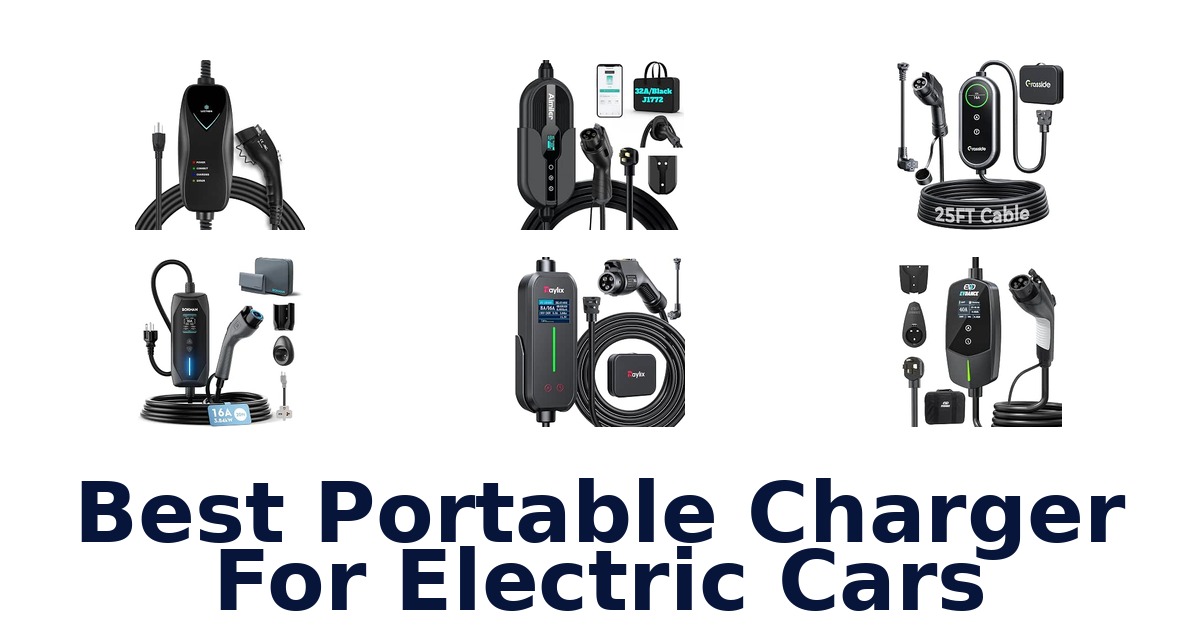 Best Portable Charger For Electric Cars
