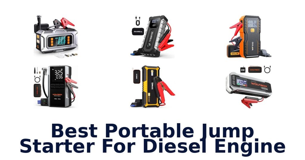Best Portable Jump Starter For Diesel Engine