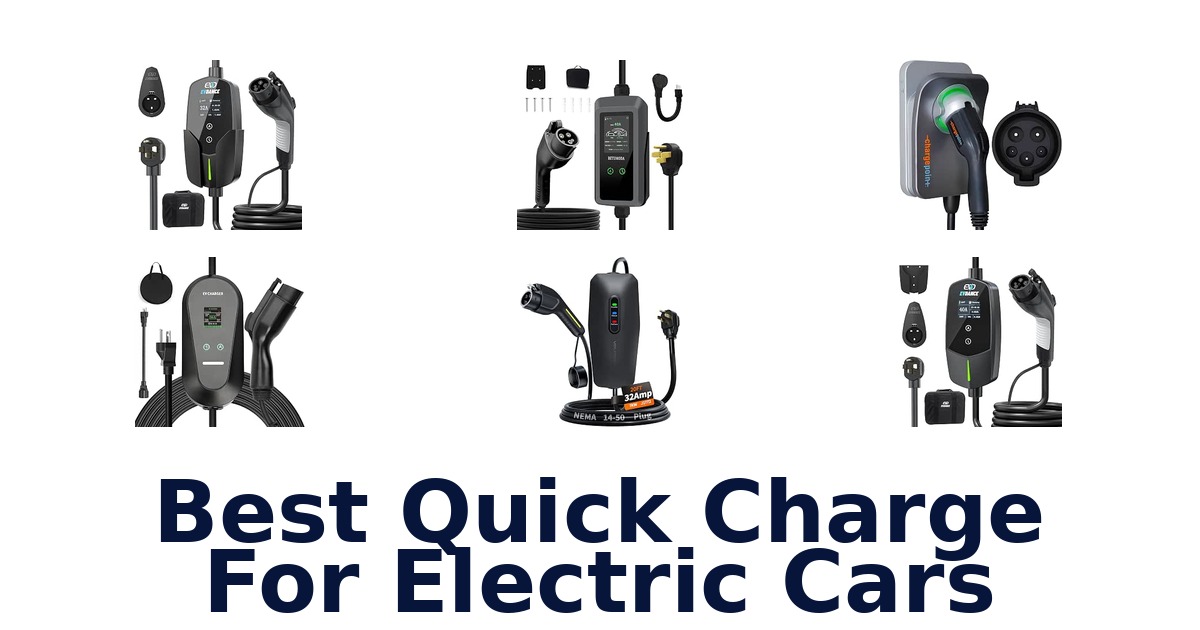 Best Quick Charge For Electric Cars