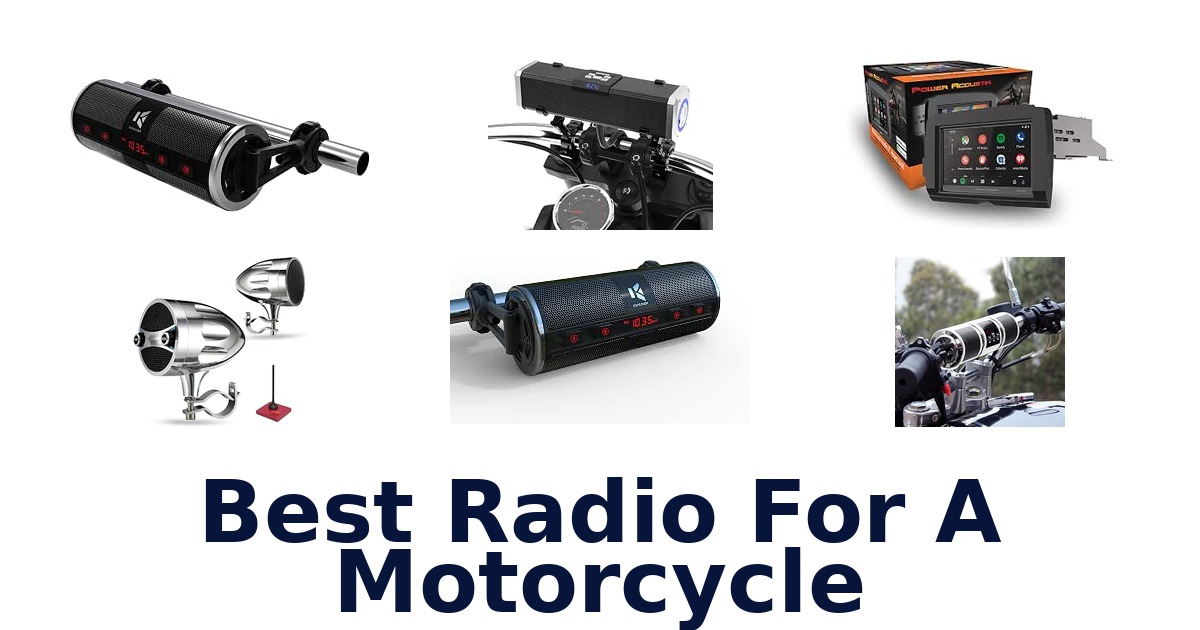 Best Radio For A Motorcycle
