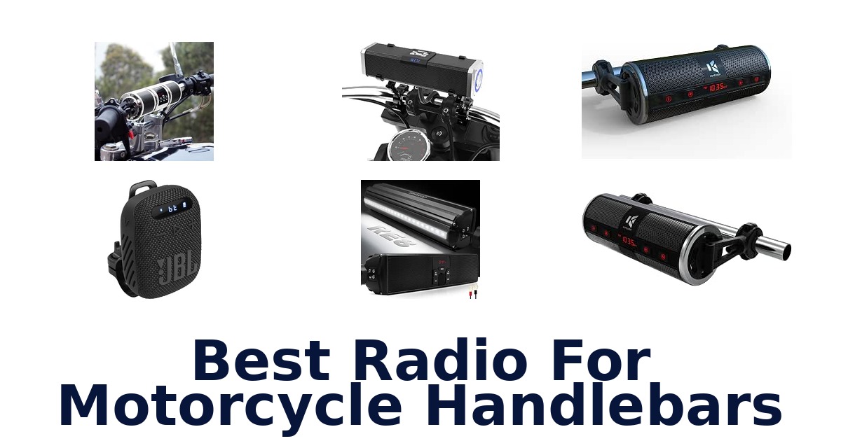 Best Radio For Motorcycle Handlebars