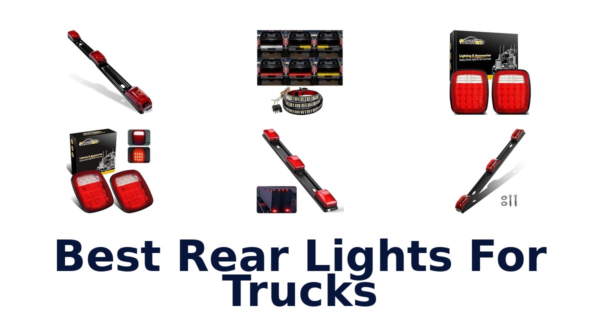 Best Rear Lights For Trucks