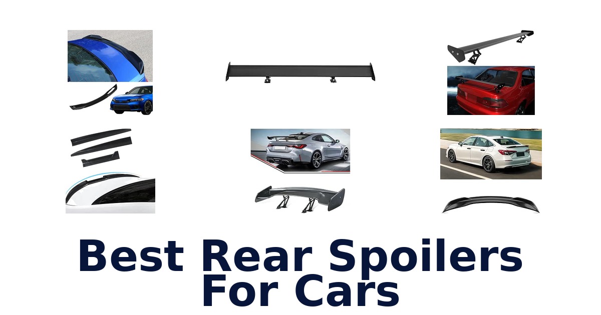 Best Rear Spoilers For Cars