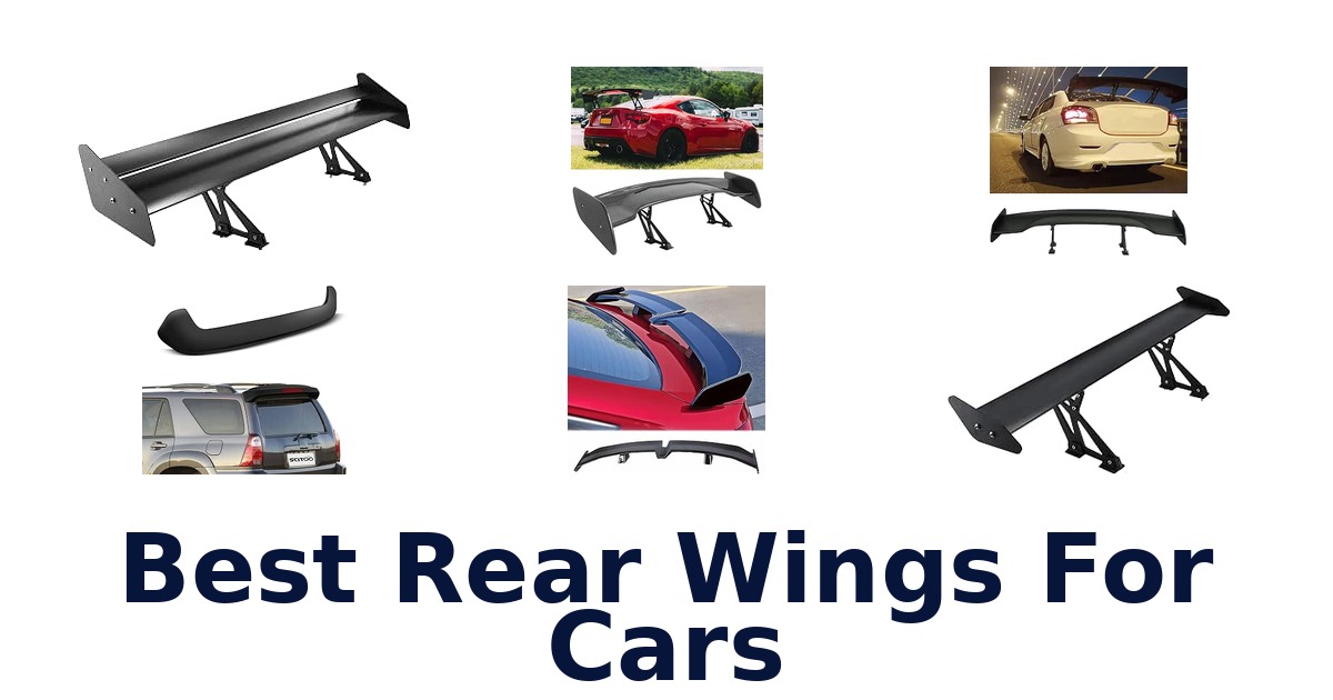 Best Rear Wings For Cars