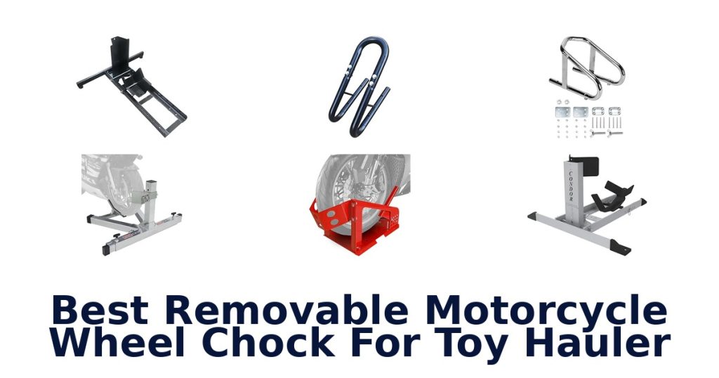 Best Removable Motorcycle Wheel Chock For Toy Hauler