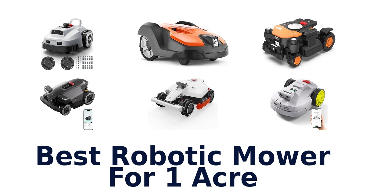 Best Robotic Mower For 1 Acre