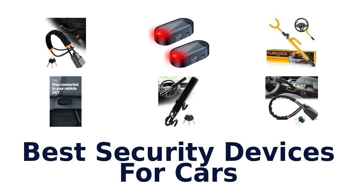 Best Security Devices For Cars