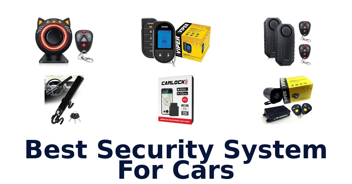 Best Security System For Cars