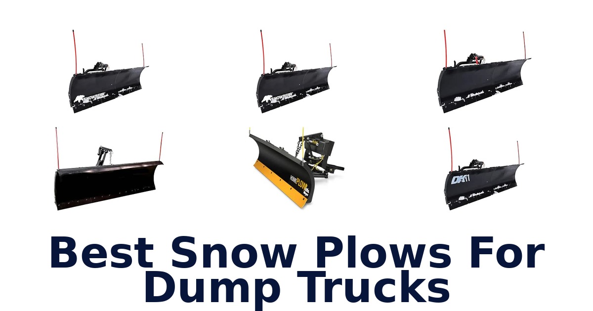 Best Snow Plows For Dump Trucks