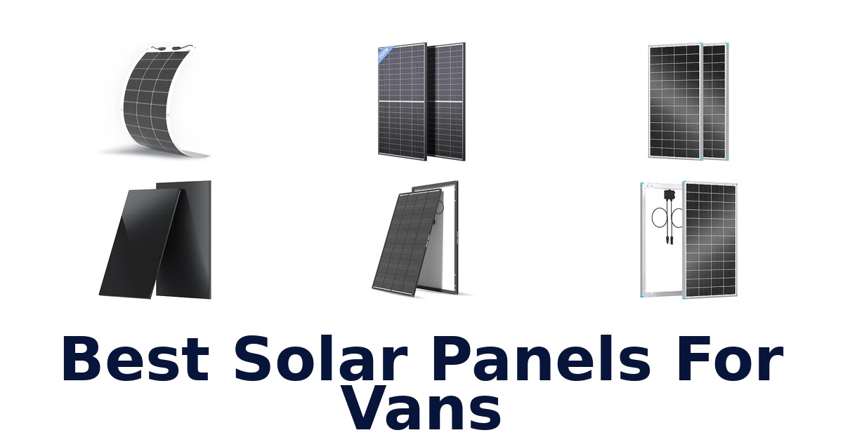 Best Solar Panels For Vans