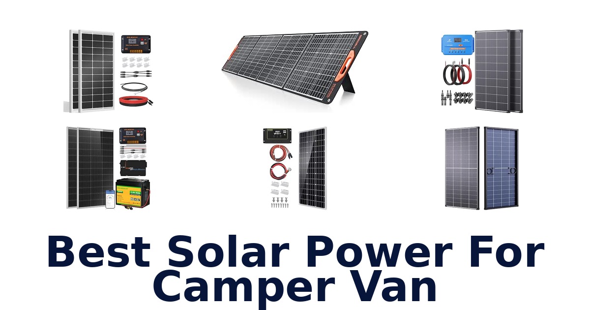 Best Solar Power For Camper Van