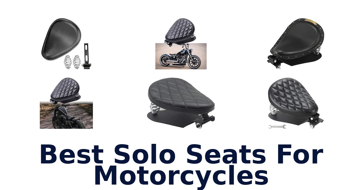 Best Solo Seats For Motorcycles