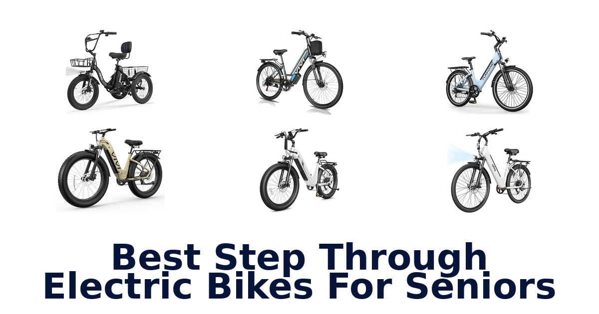 Best Step Through Electric Bikes For Seniors