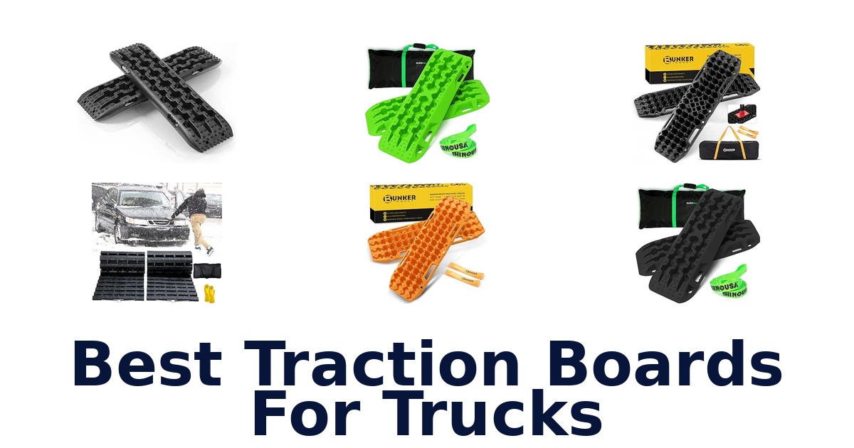 Best Traction Boards For Trucks