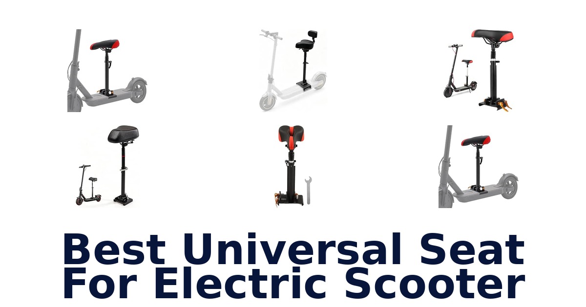 Best Universal Seat For Electric Scooter