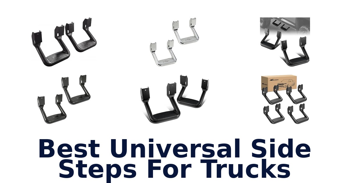 Best Universal Side Steps For Trucks